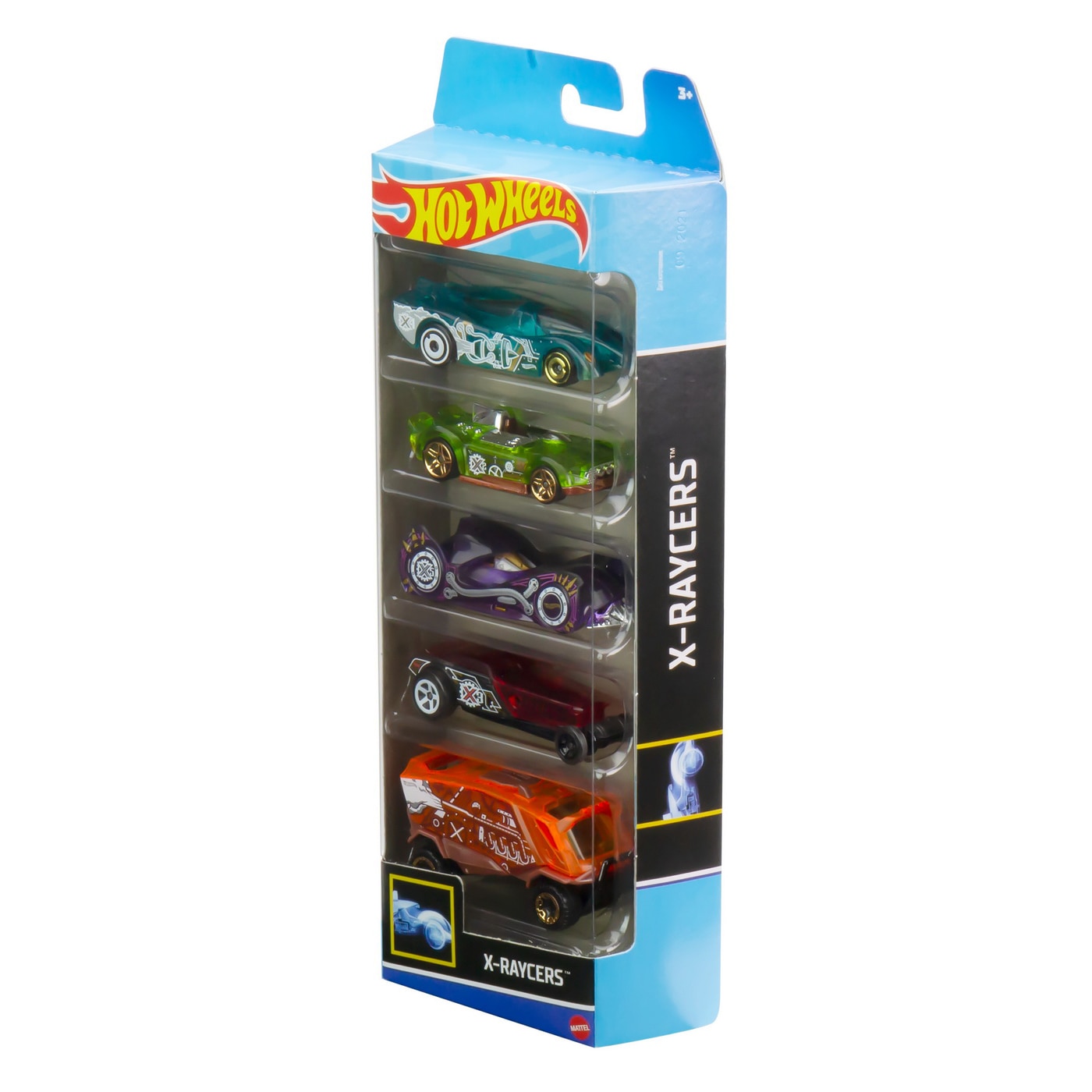 Set 5 Masinute Hot Wheels X Raycers Emagro 3014