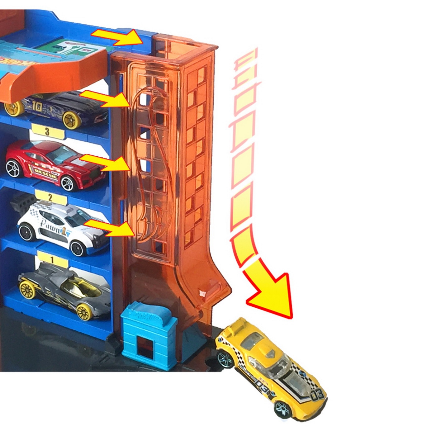 Set de joaca Hot Wheels City - Parcare