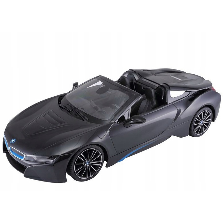 Masinuta Rastar RC - Bmw I8, negru, 1:12