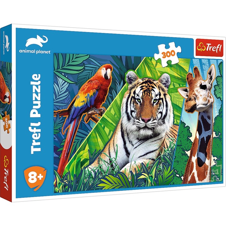 Trefl puzzle - Animal Planet, Csodálatos vadállatok, 300 darab