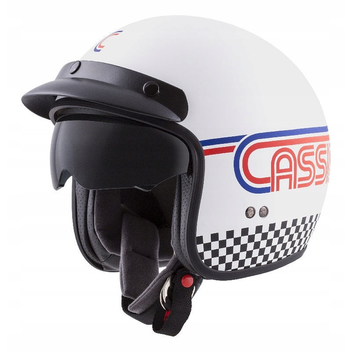 Casca protectie moto scooter Cassida, Policarbonat, Multicolor, M