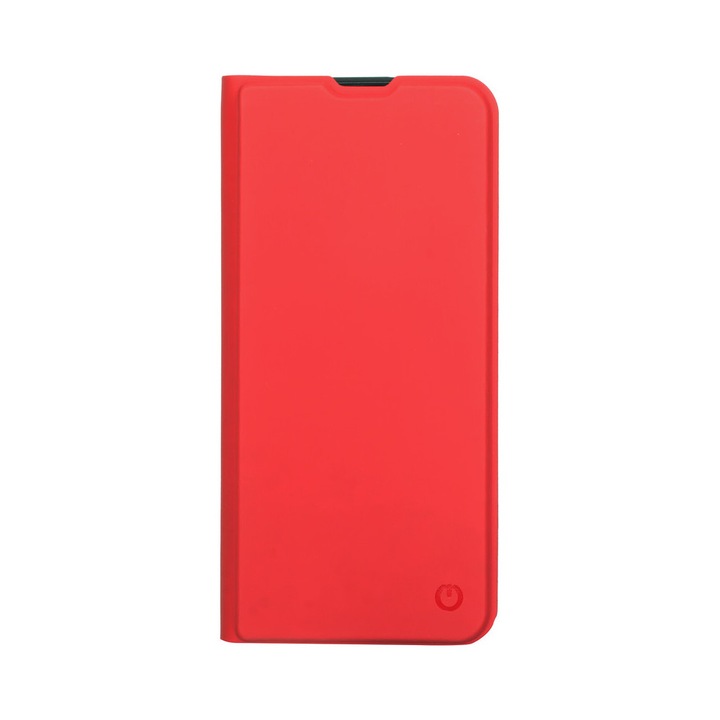 Защитен калъф тип книга CENTO Soho, съвместим със Samsung A53 5G Scarlet Red Premium, магнитно закопчаване, подобрена защита, защита срещу удар, защита от надраскване, функция за стойка