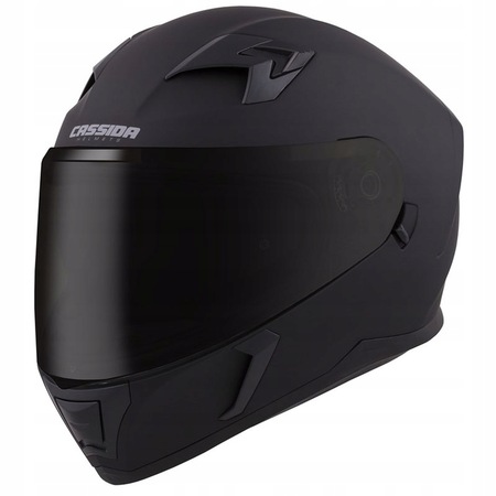 Casca protectie moto Cassida 3.0, 2 viziere, Policarbonat, Negru, 2XL