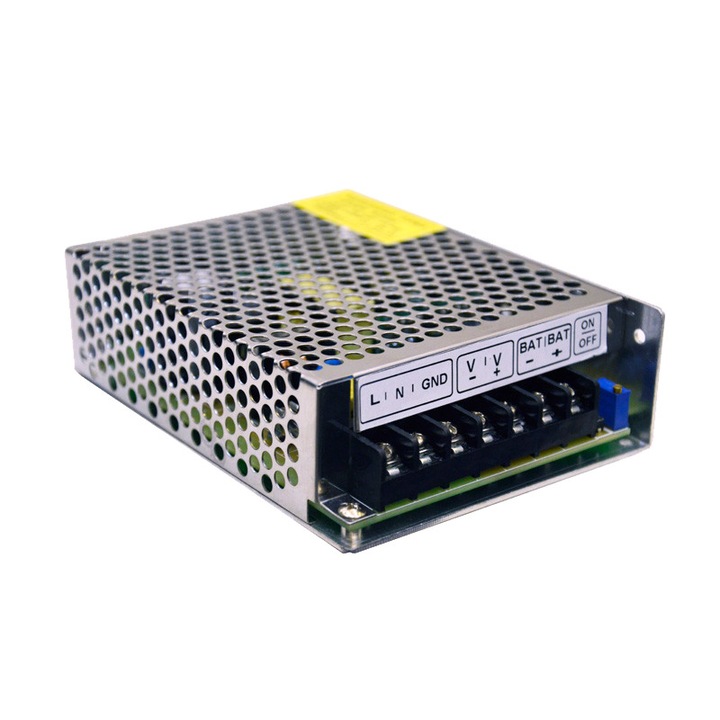 Захранващ модул KASMAN KAS-DC13.805B, 13.8V / 5А изход, с модул за зареждане на батерия