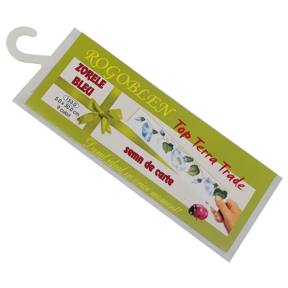 Zorele bleu - Goblen semn de carte, set pentru lucru