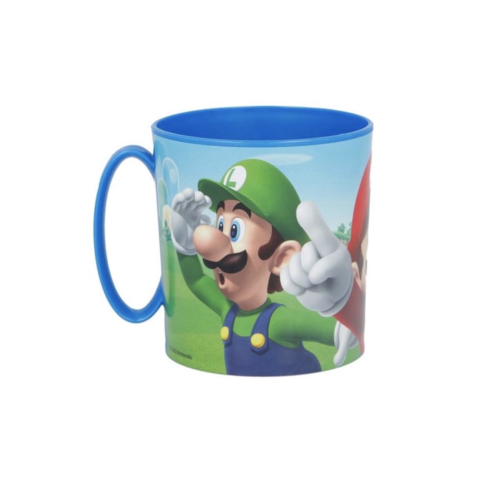 Чаша с обрат, Super Mario, 350 мл, пластмаса, MON-BBL5597