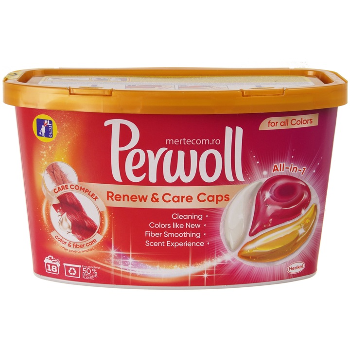 Perwoll 18 kapszula szín