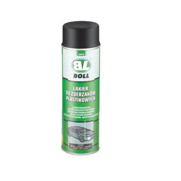 Finom lökhárító spray festék fekete lökhárító BOLL 500ml
