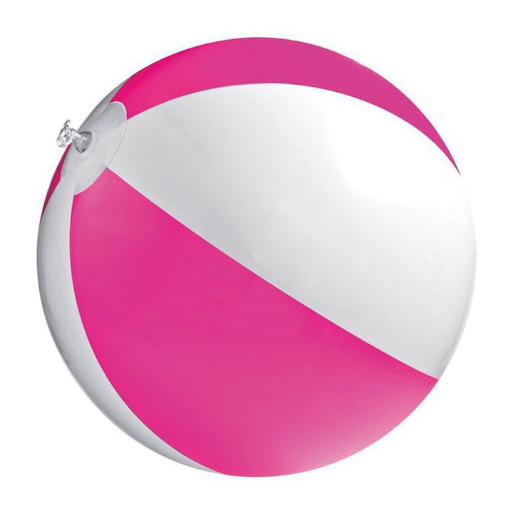 Minge Roz Minge gonflabila de plaja, 26 cm din PVC alb/roz - eMAG.ro