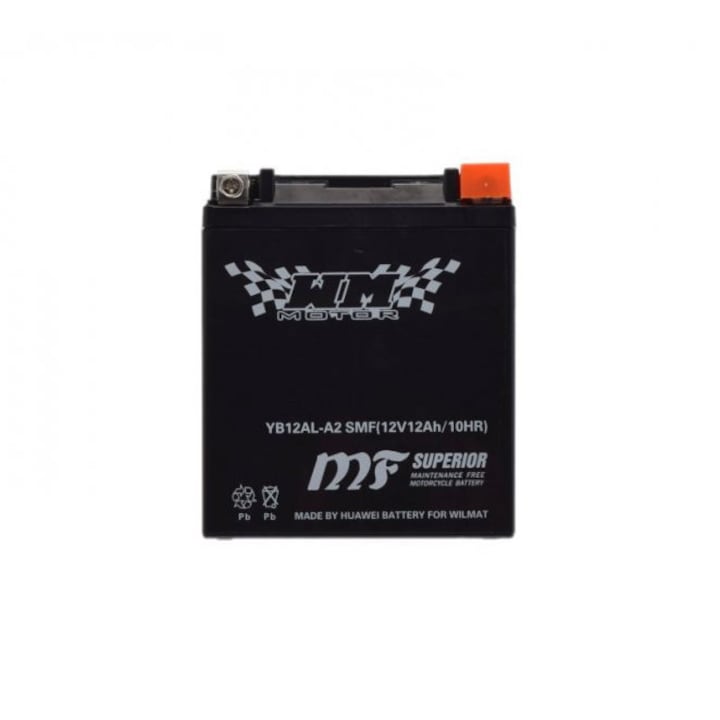 Acumulator moto/atv, 12V 12AH YB12AL-A2