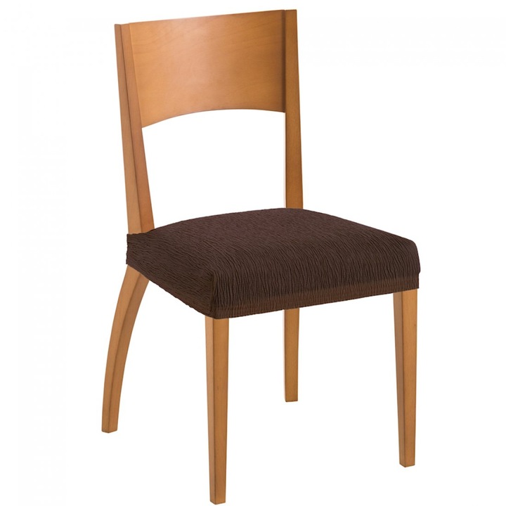 Еластичен калъф за стол Teide 40-50см Полиестер/Памук/Еластан Кафяв