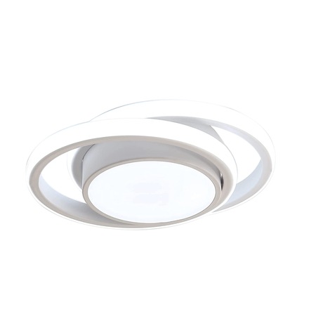 Plafoniera LED, Goeco, Aluminiu, Circular, 2500LM, Alb rece 6000K, Diametru 28 cm,220V, Alb