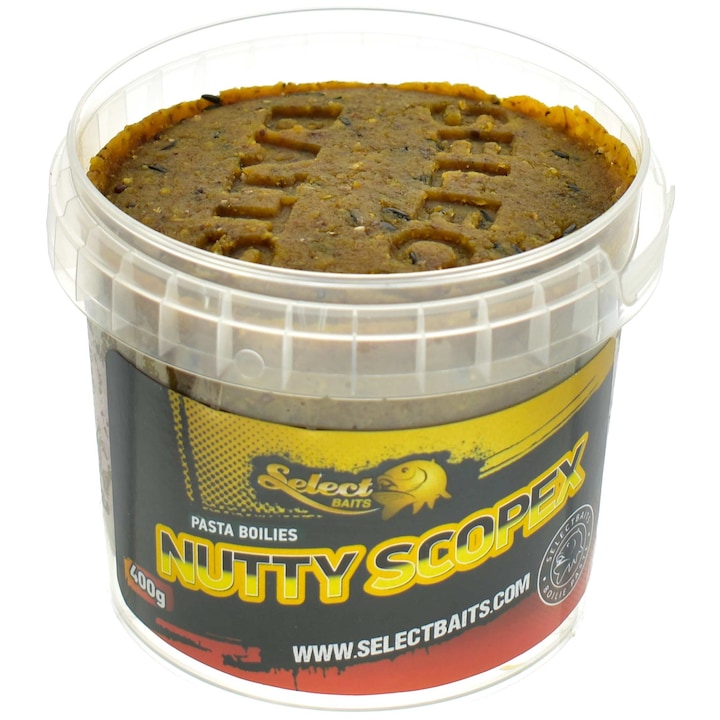 Select Baits bojli paszta, Scopex Nutty ízű, 400g