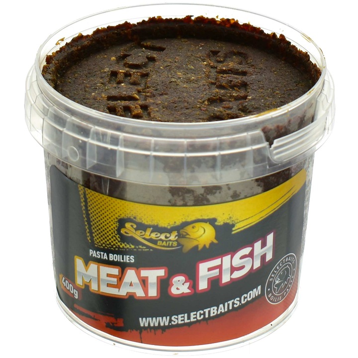 Select Baits bojli paszta, Aroma Meat & Fish, 400g