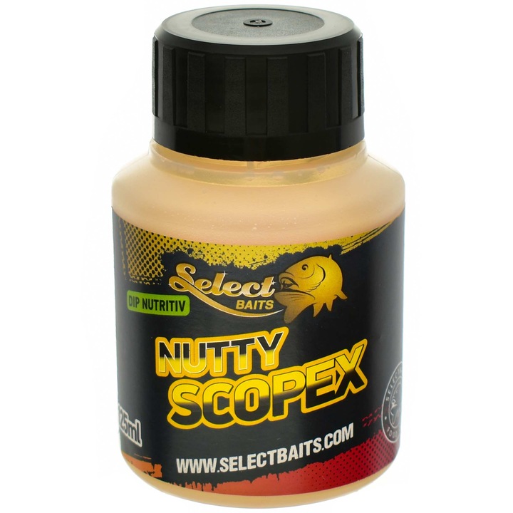 Dip bait Select Baits, Aroma Nutty Scopex, 125ml