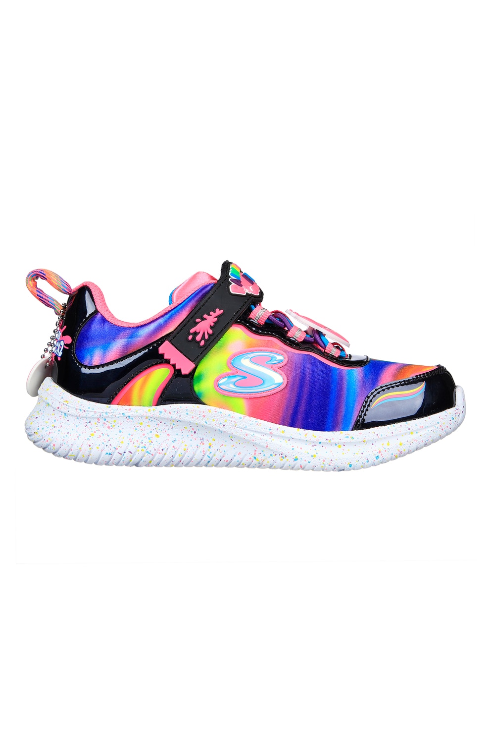 Skechers Pantofi Sport Cu Velcro Jumpsters Sweet Kickz Roz