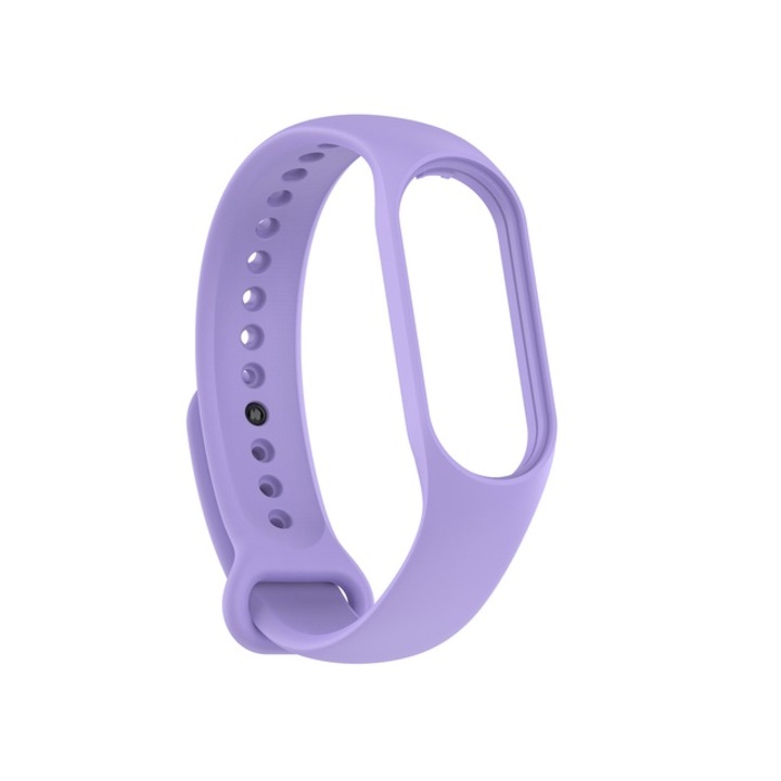 Силиконова гривна, за Xiaomi Mi Band 7, Lila