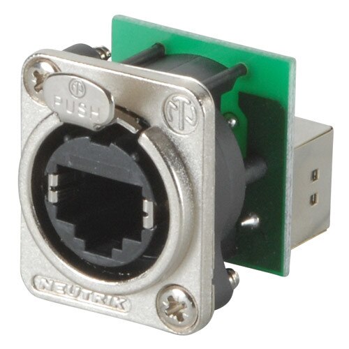 Conector RJ45 de Panou Feedtrough Neutrik NE8FDP