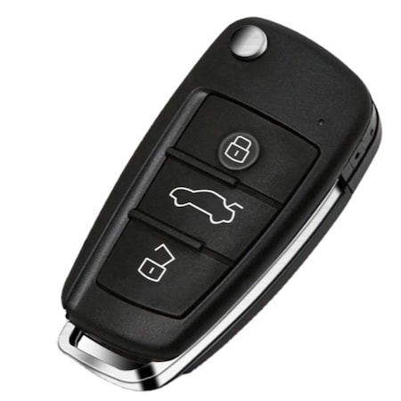 Mini camera spion HD tip breloc, incorporata in cheie auto, night vision, DVR, detectia miscarii, reincarcabila