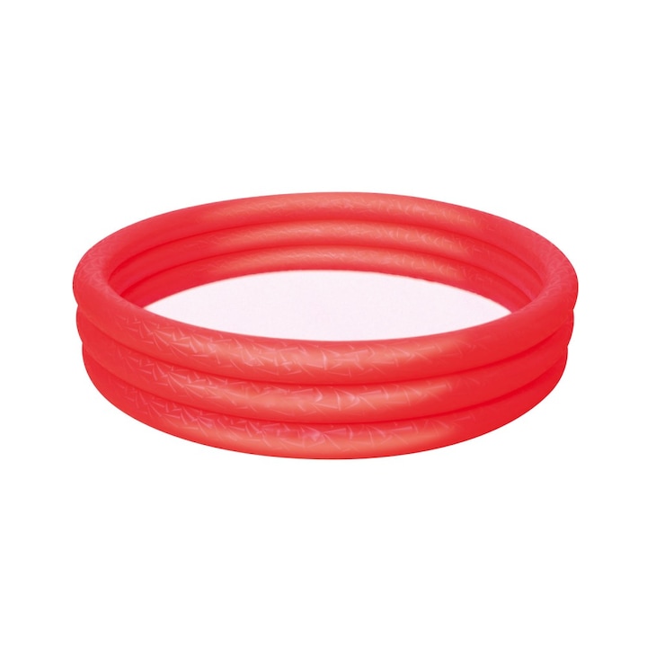 Надуваем басейн Bestway PVC 183 х 33 см Червен, Обем 480 л