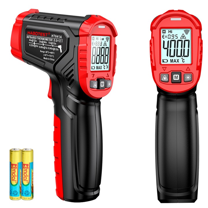 Habotest HT641A digitális lézeres pirométer