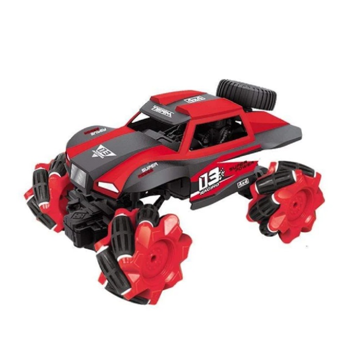 Masinuta de Jucarie cu Telecomanda Rock Crawler SEMERAY, Rosie, 3 ani