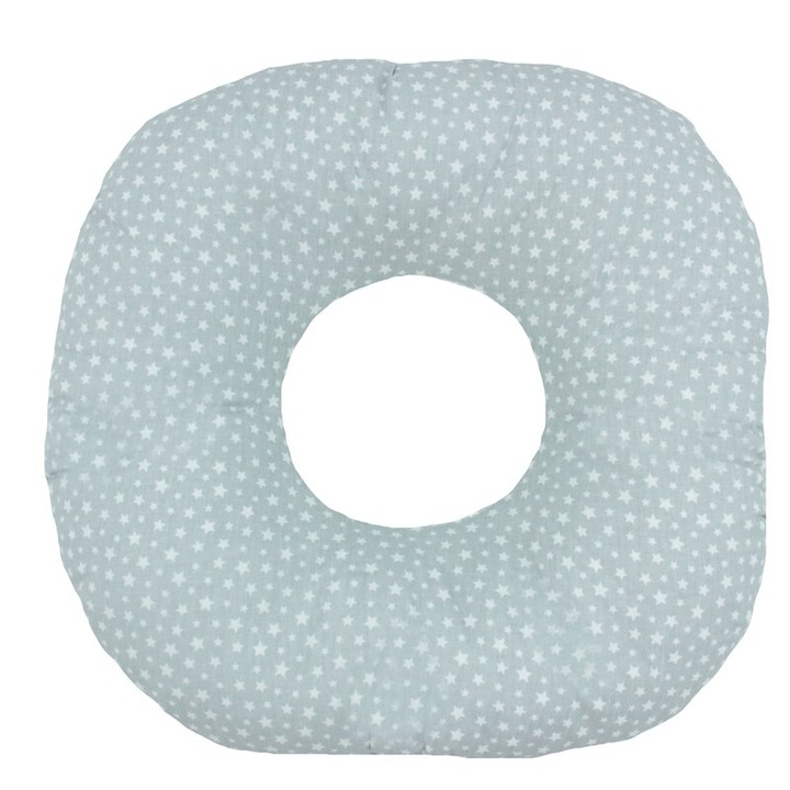 Perna postnatala, 2 fete stelute gri, alb, 42x10x42 cm