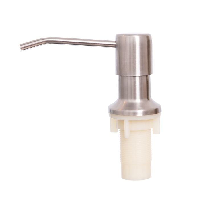 Дозатор за вграждане за мивка 350мл, метален, DARO®