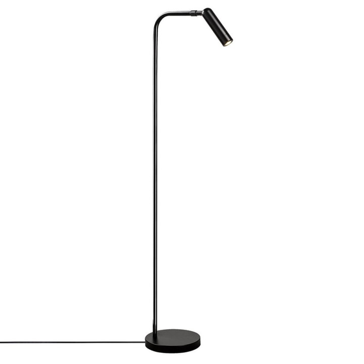 Elefánt állólámpa 892OPV1129, fém, 120 cm, fekete