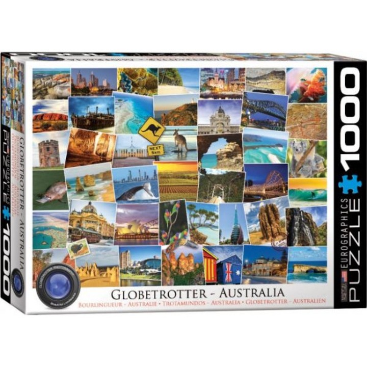 Пъзел Eurographics - Globetrotter Australia, 1.000 части (53356)