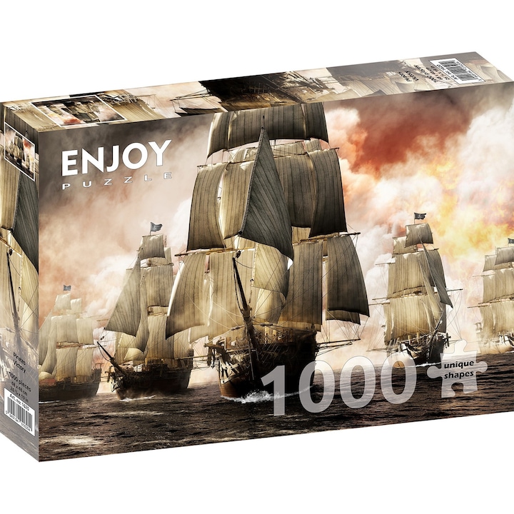 Пъзел 1000 части Enjoy - Pirates Victory