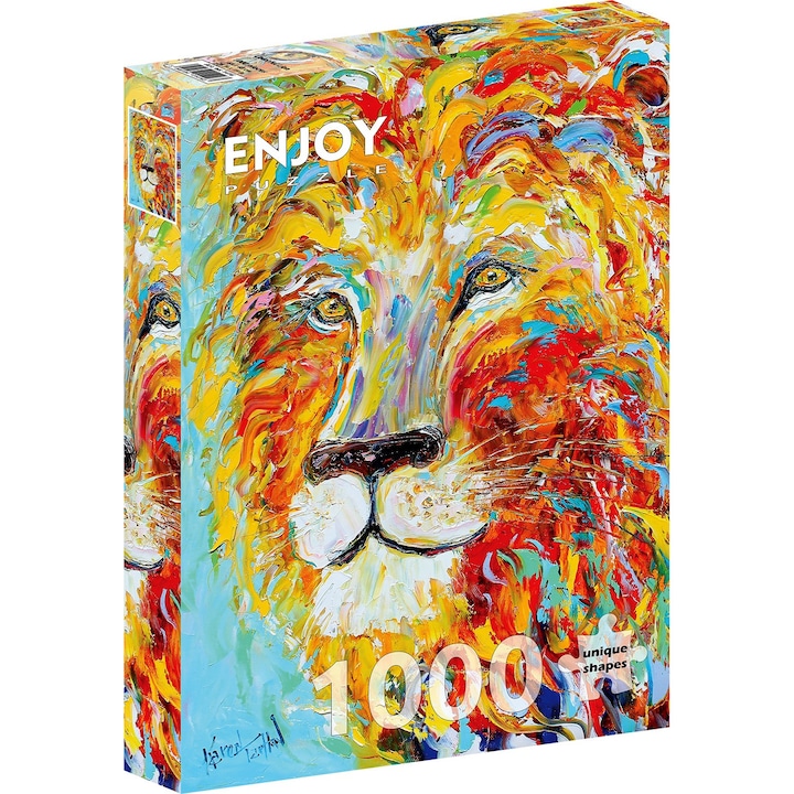 Enjoy - Colorful Lion 1000 db-os puzzle