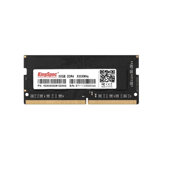 Memorie Laptop KingSpec 4GB, DDR3L, 1600MHZ, 1.35V