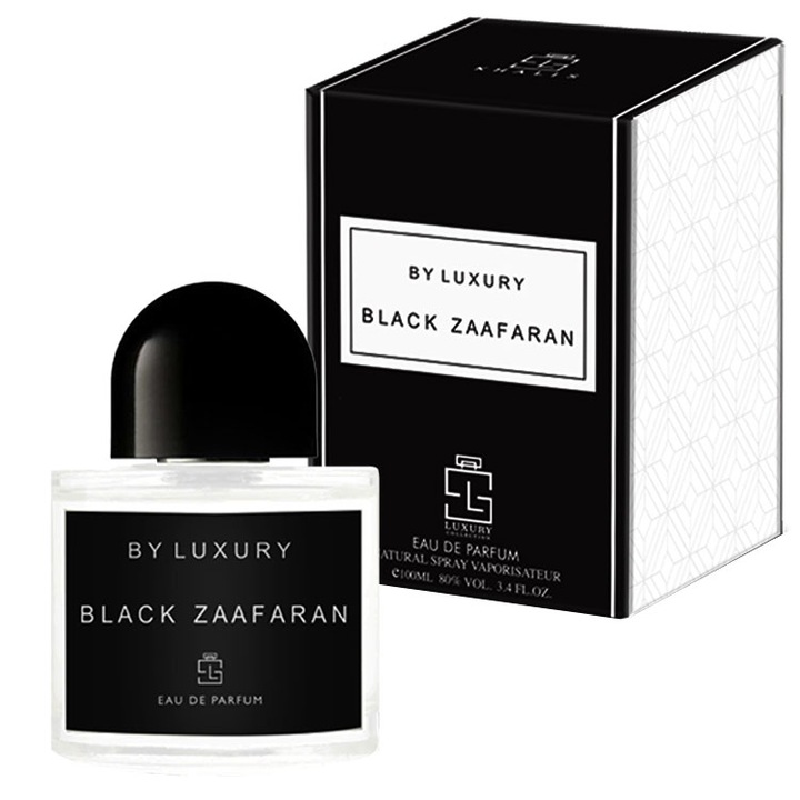 Apa de Parfum Khalis, BLACK ZAAFARAN, Unisex, 100 ml
