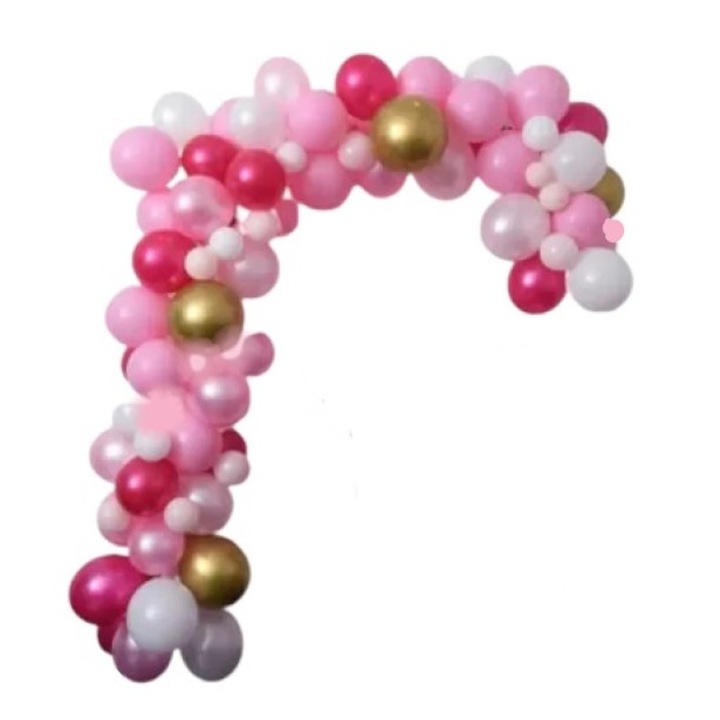 Комплект за аранжиране на розова арка 79 бр