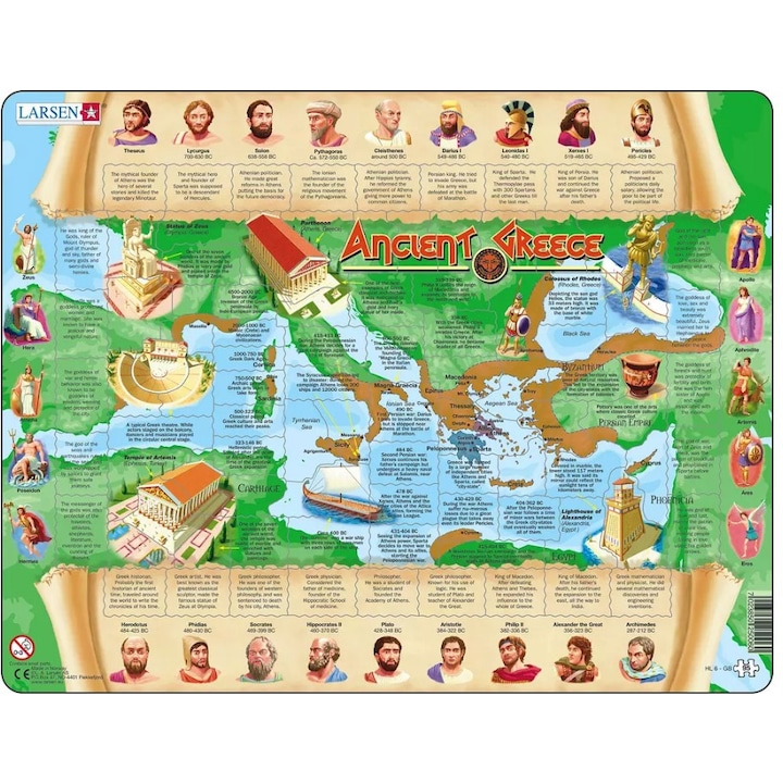 Larsen - Ancient Greece 95 db-os puzzle
