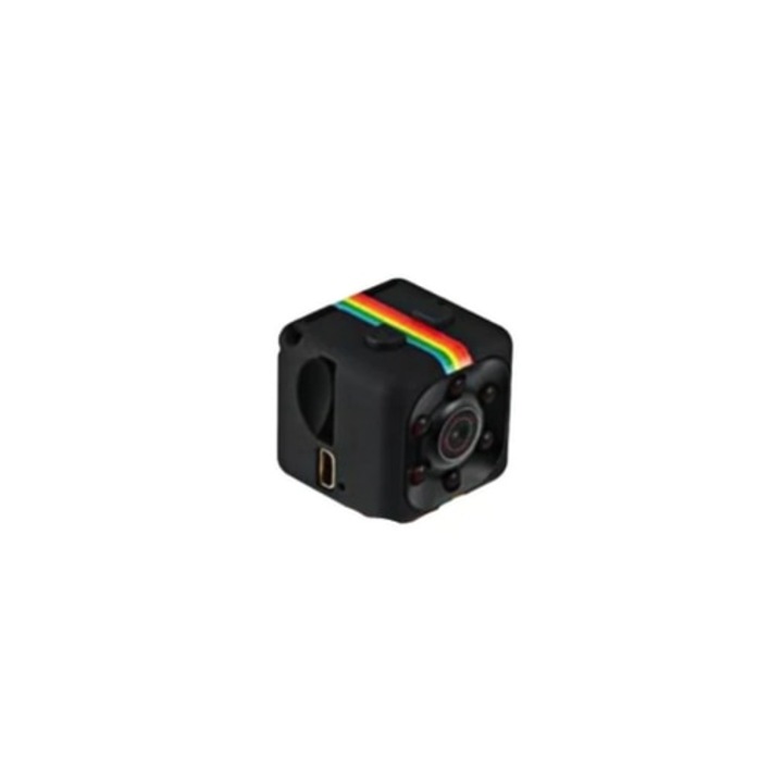 Mini kamera Sq-11 Sport Hidden Full HD, felbontás 4032 X 3024, fekete, WSN