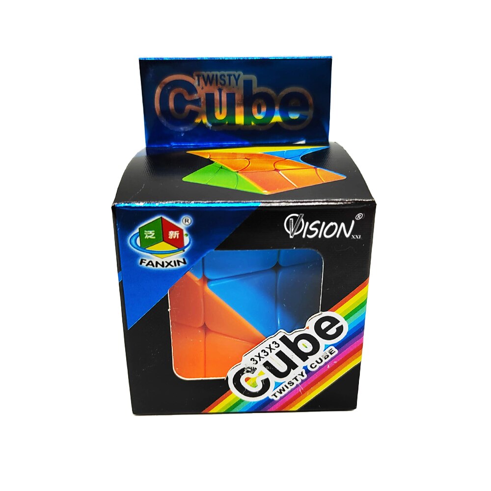 Cub Rubik Twisty Brain 3x3x3, 60mm, VisionXXI - eMAG.ro