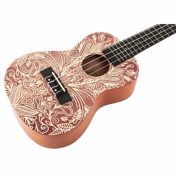 Ukulele Concert Harley Benton World, cu desen Elixir eMAG.ro