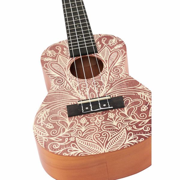 Ukulele Concert Harley Benton World, cu desen Elixir eMAG.ro