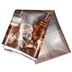 Fata de masa tip musama ND, 500x140 cm, pvc pe textil, decor cafea CRJ8
