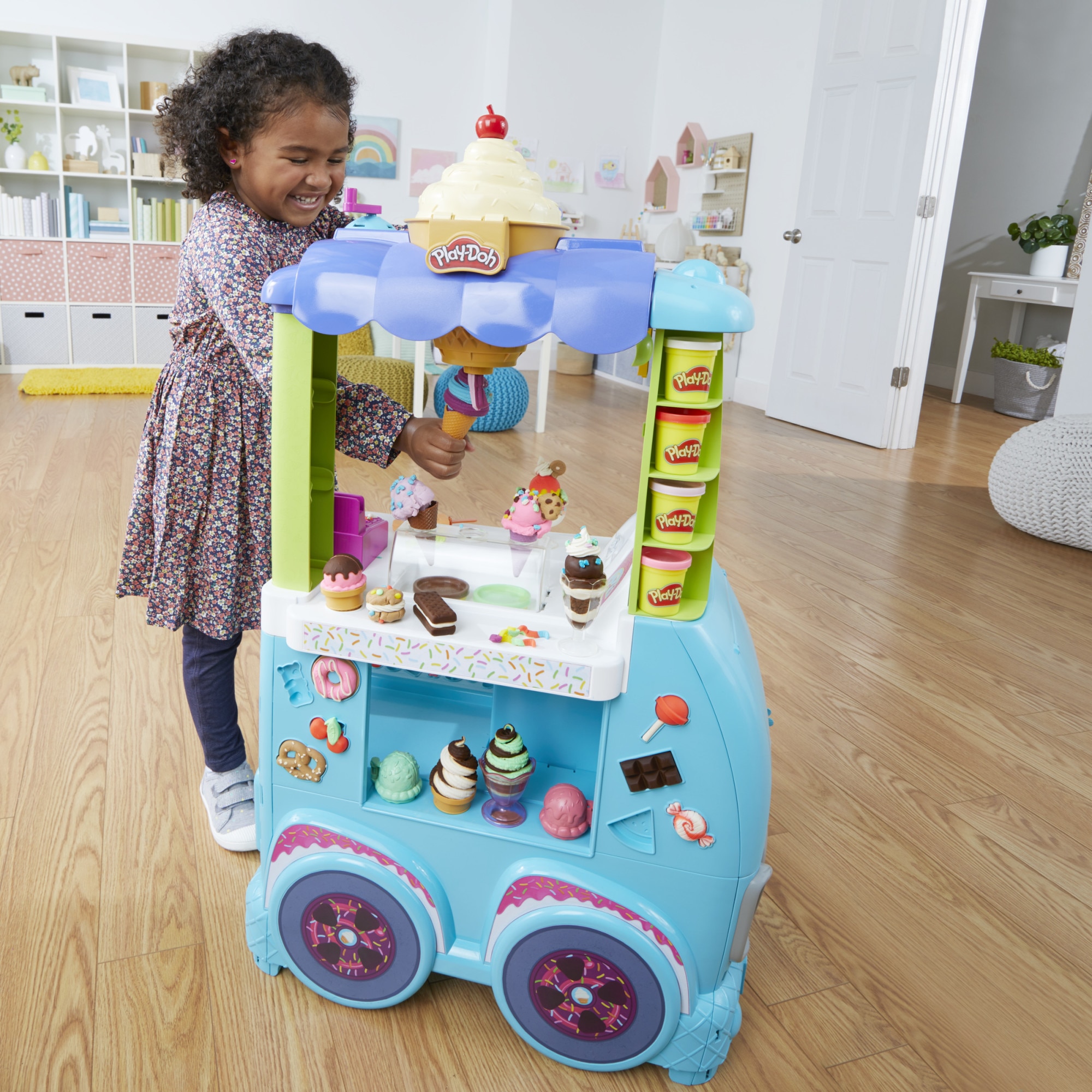 Play doh hot sale truck