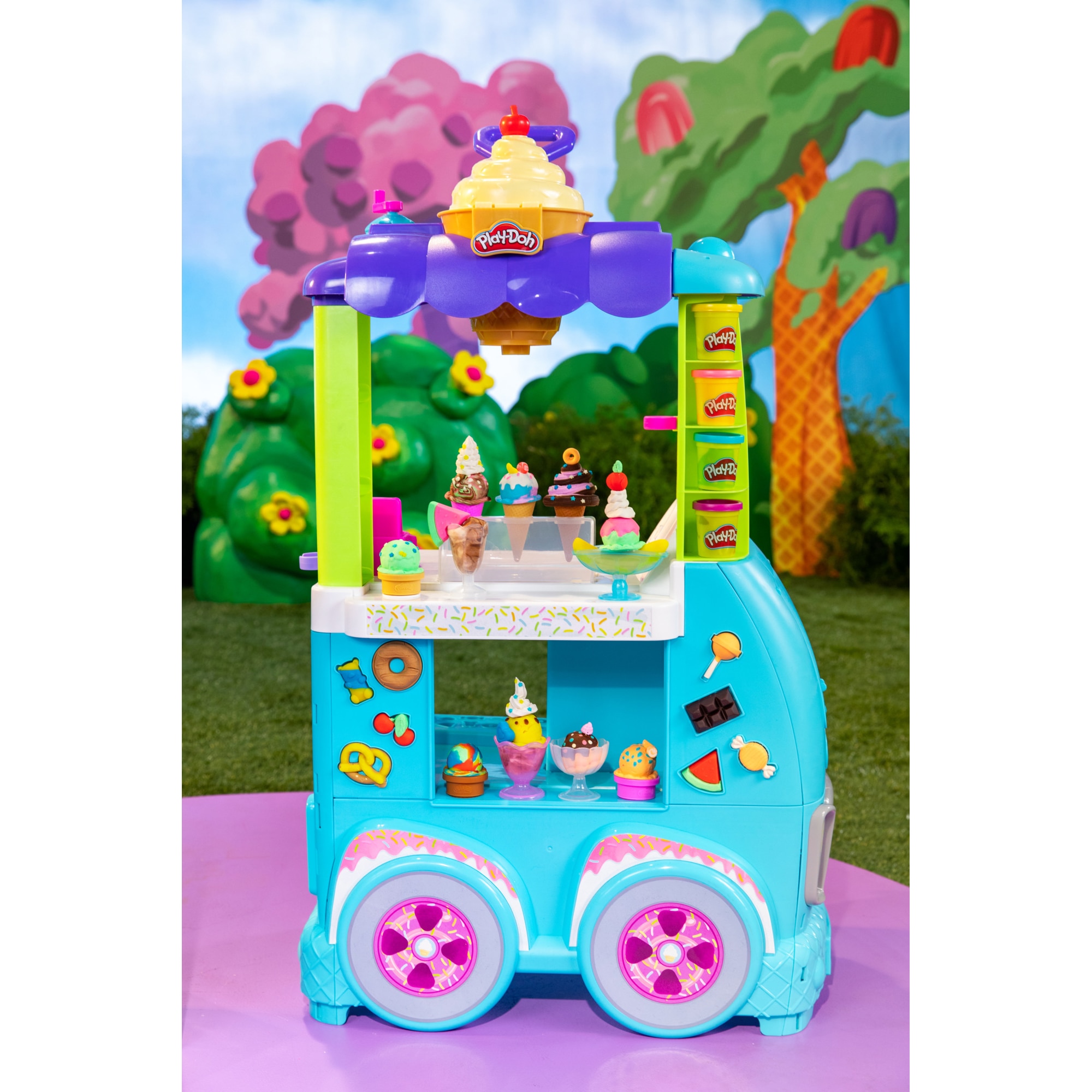 Play doh sale truck set