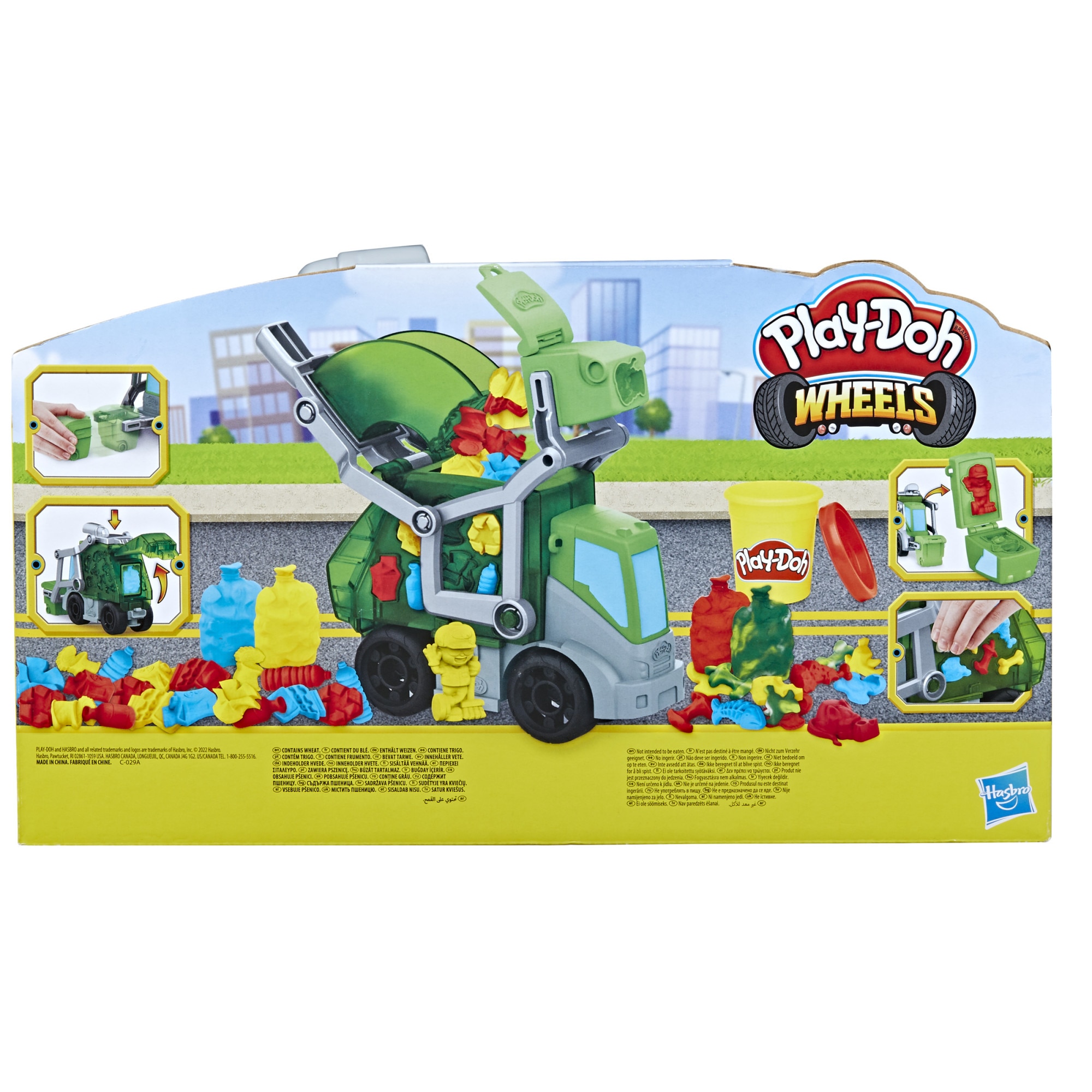 Play doh construction hot sale truck