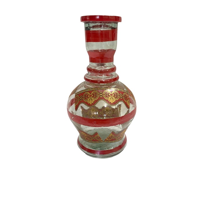Vas pentru narghilea rosu 4,5cm diametru