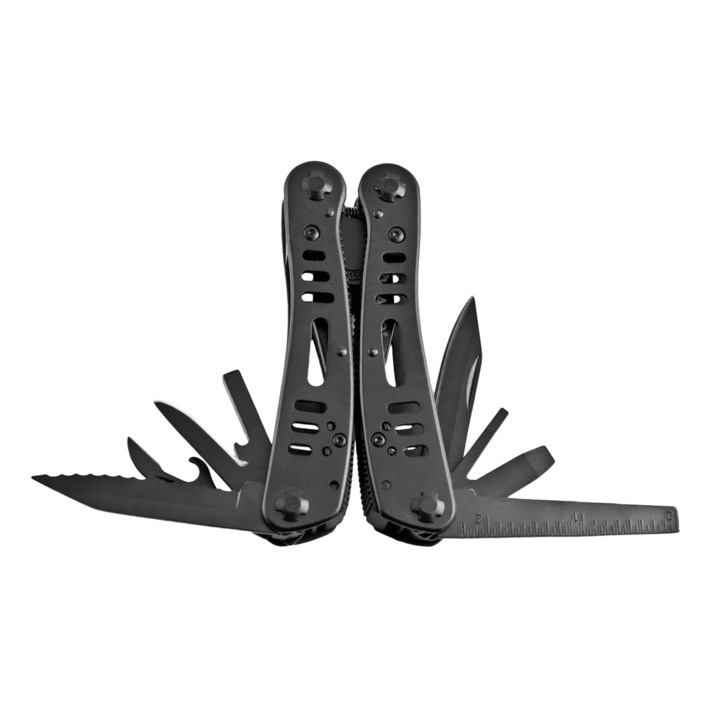 Cutit multifunctional, Ganzo, Otel, Negru