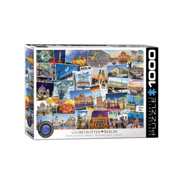 EuroGraphics 1000 db-os puzzle - Globetrotter Berlin (6000-5704)