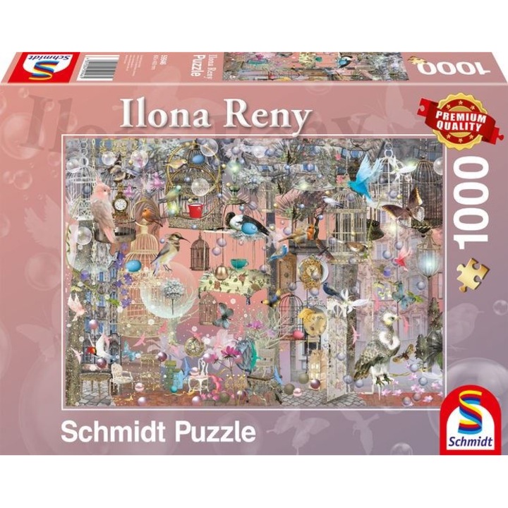 Schmidt 1000 db-os puzzle - Beauty in Rose, Ilona Reny (59946)