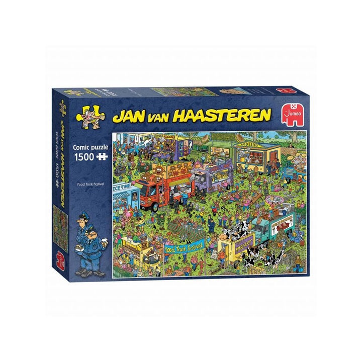 Jumbo 6200421 Jan van Haasteren Puzzle - Food Truck Festivals