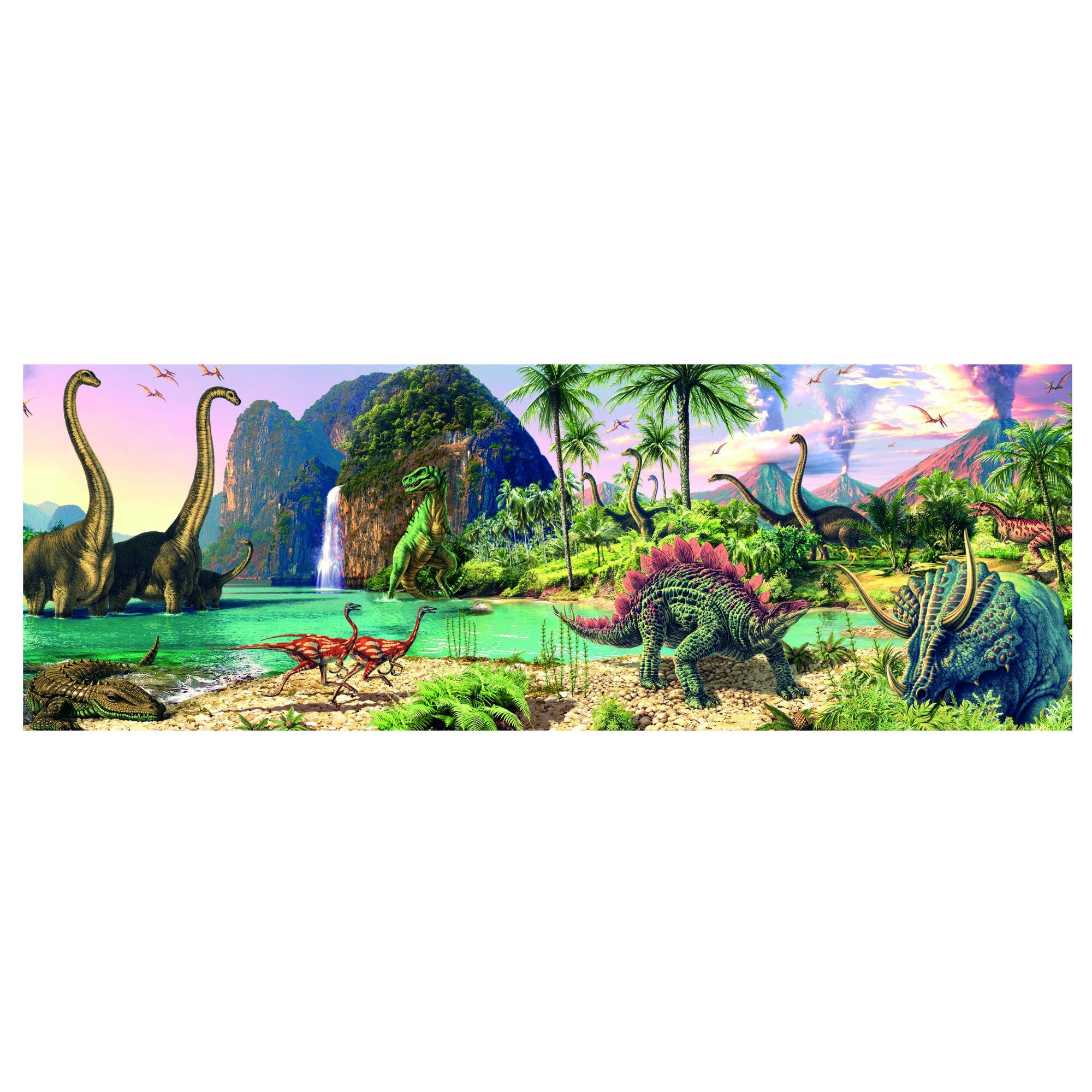 Nathan Kinderpuzzle – Dinosaurier-Arten – 150 Teile – Lernspiel Ab 7 Jahren